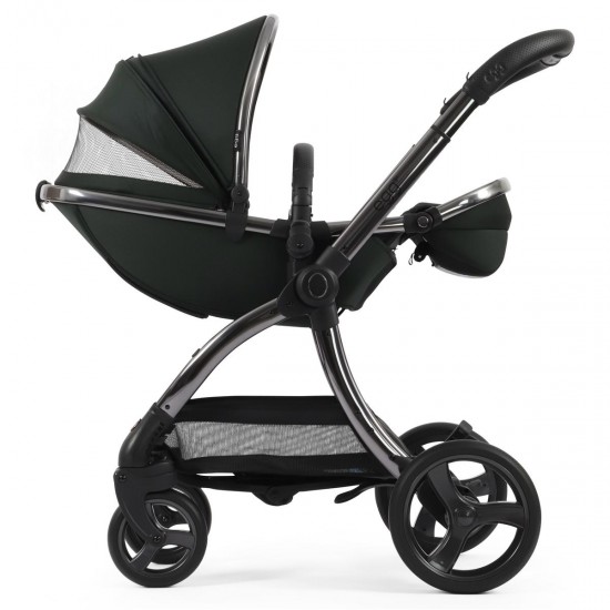 egg 3 Stroller + Luxury Seat Liner, Black Olive