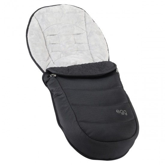 egg 3 Stroller + Luxury Seat Liner, Carbonite