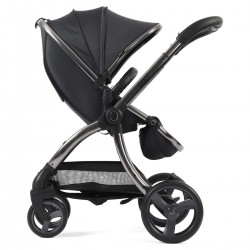 egg 3 Stroller + Luxury Seat Liner, Carbonite