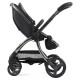 egg 3 Stroller + Luxury Seat Liner, Carbonite