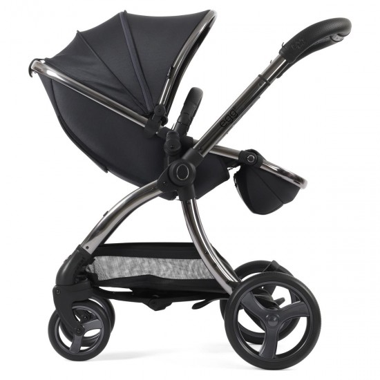 egg 3 Luxury Shell i-Size Travel System Bundle, Carbonite