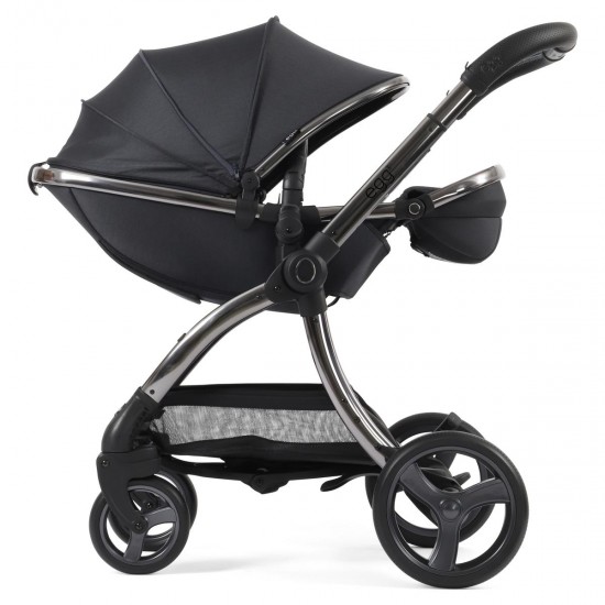 egg 3 Luxury Shell i-Size Travel System Bundle, Carbonite