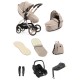 egg 3 Luxury Cabriofix i-Size Travel System Bundle, Feather