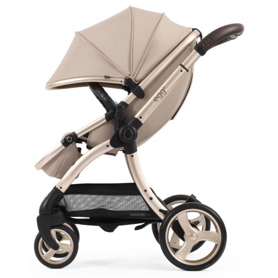 egg 3 Stroller + Luxury Seat Liner, Feather