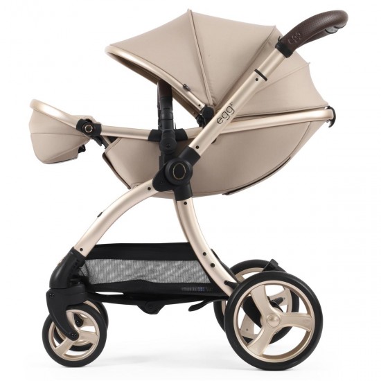 egg 3 Stroller + Luxury Seat Liner, Feather