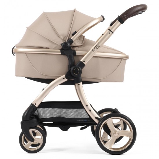 egg 3 Luxury Shell i-Size Travel System Bundle, Feather