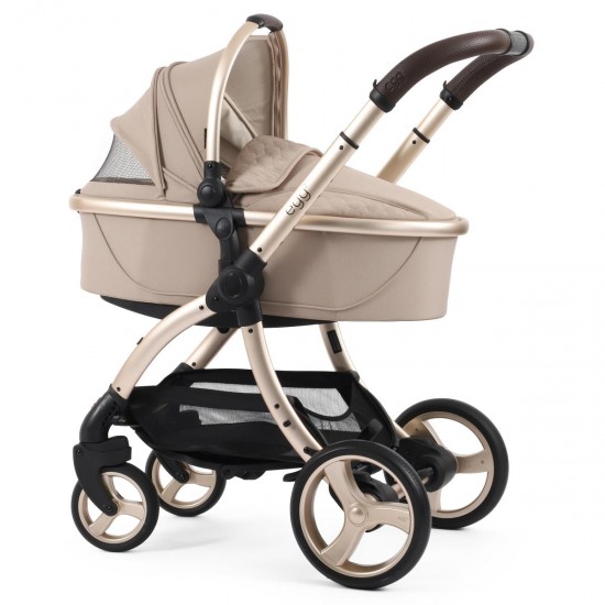 egg 3 Luxury Shell i-Size Travel System Bundle, Feather