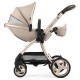 egg 3 Stroller + Luxury Seat Liner, Feather