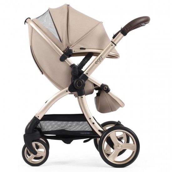 egg 3 Stroller + Luxury Seat Liner, Feather