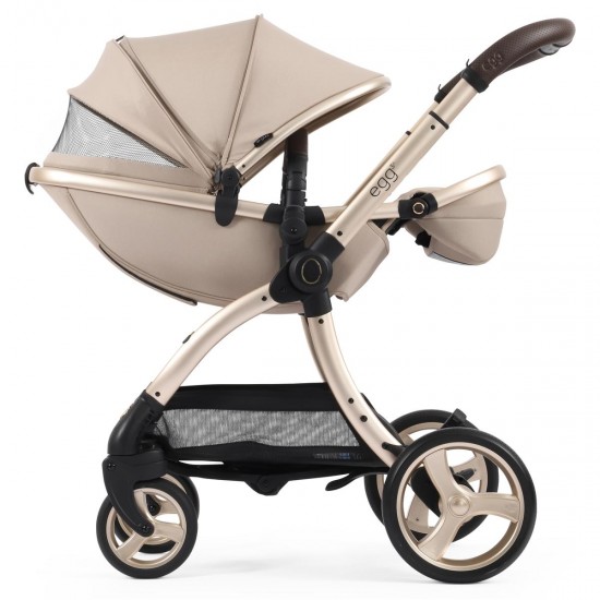 egg 3 Stroller + Luxury Seat Liner, Feather