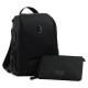 egg 3 Stroller + Luxury Seat Liner & Backpack, Houndstooth Black
