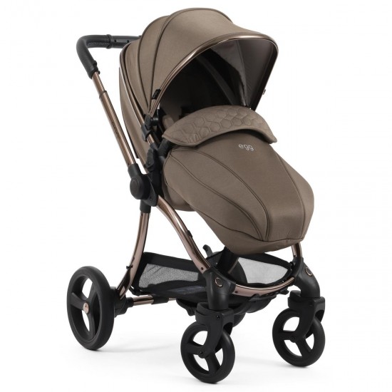 egg 3 Stroller + Luxury Seat Liner, Mink