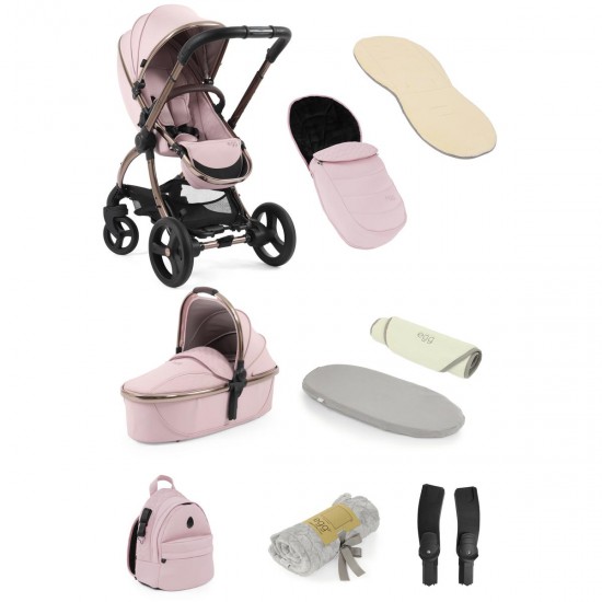 egg 2 Snuggle 9-Piece Pram Bundle, Hush Violet