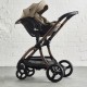 egg 3 Luxury Shell i-Size Travel System Bundle, Mink