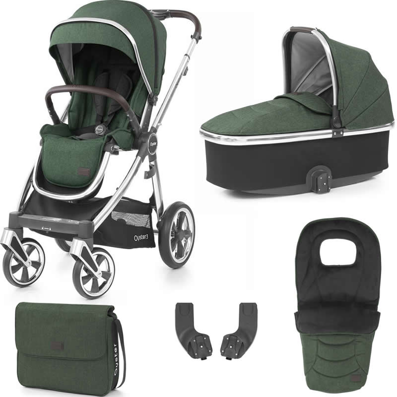 pushchair green