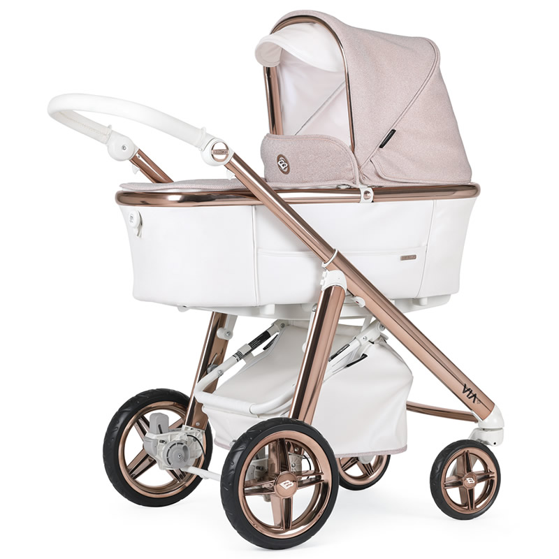 bebecar pram pink