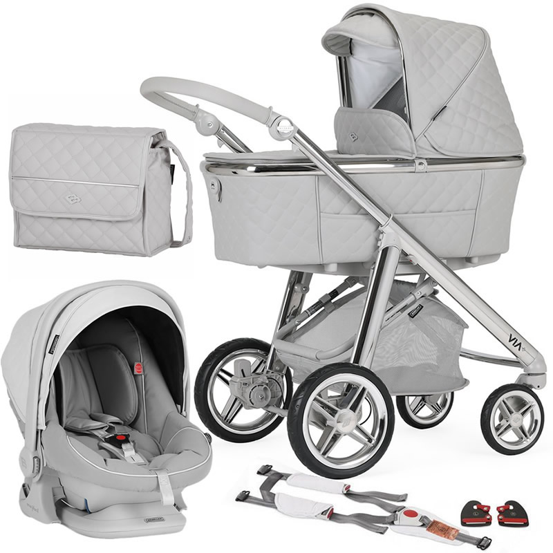 bebecar grey pram