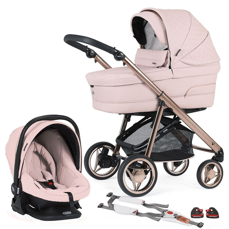 bebecar pram pink