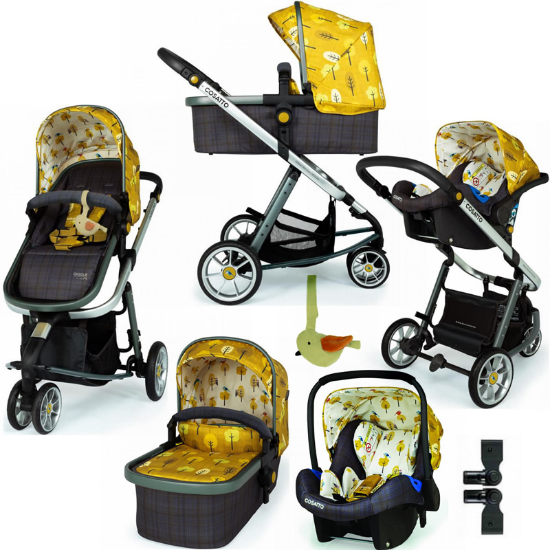 cosatto 3 wheel travel system