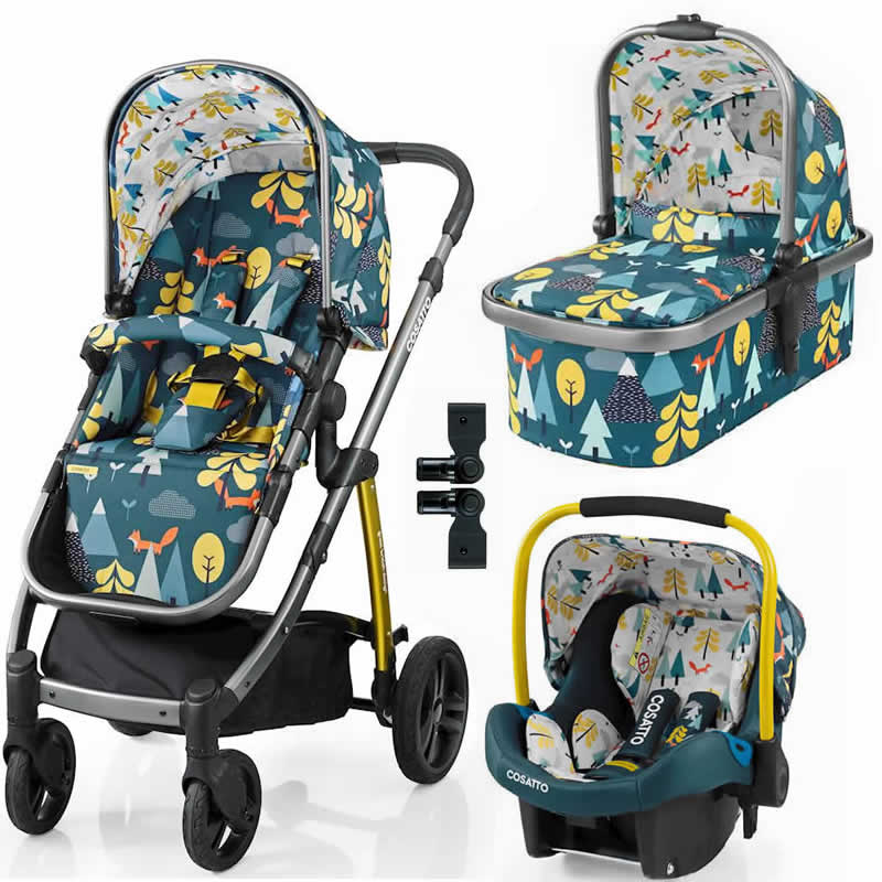 cosatto wow fox tale travel system