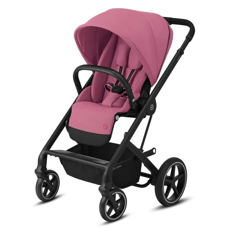 pink pushchair from birth