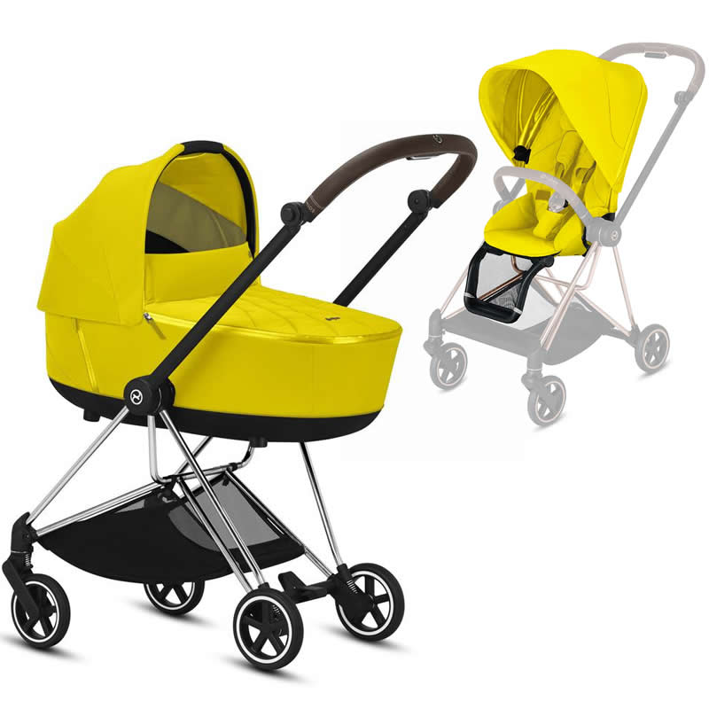 yellow pram