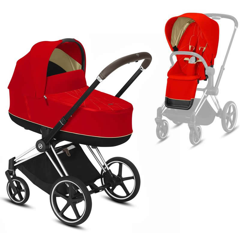 cybex pram gold