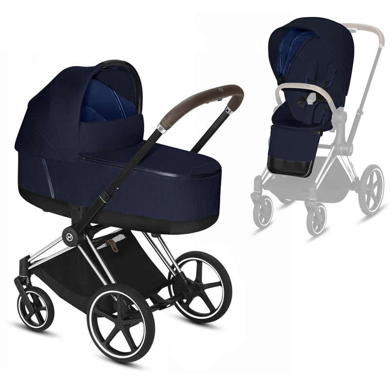 blue pram