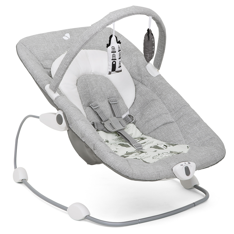 joie dreamer baby bouncer in the rain