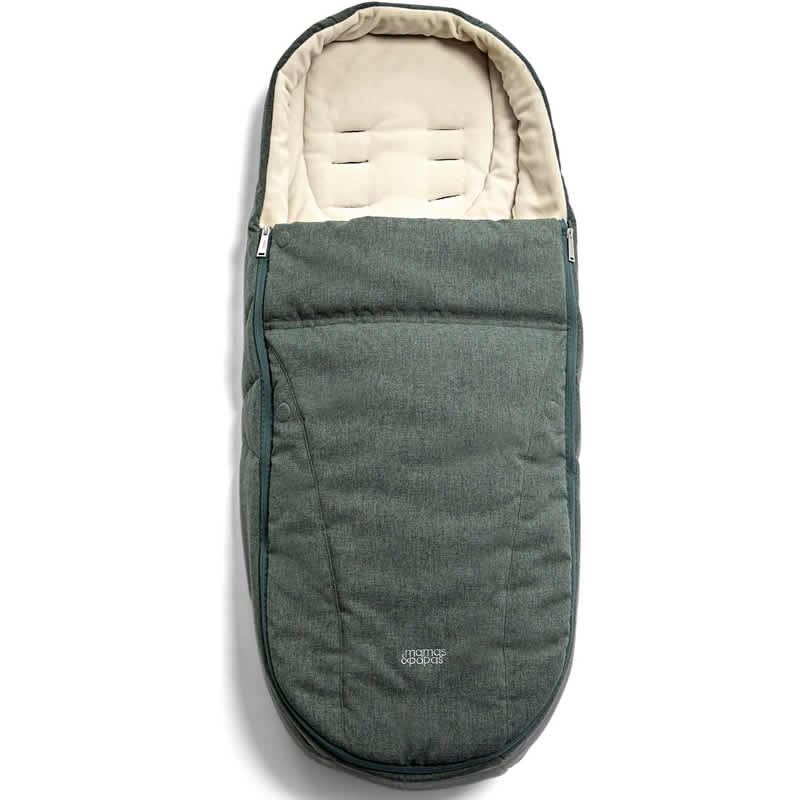 mamas and papas khaki footmuff