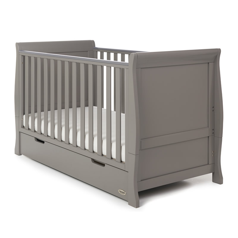 obaby stamford sleigh cot bed mattress