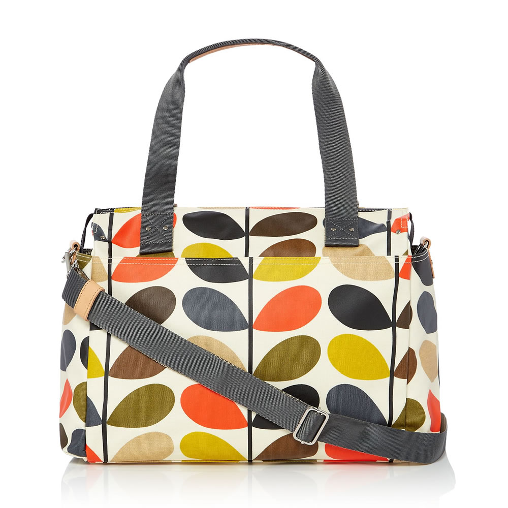 orla kiely classic zip shoulder bag
