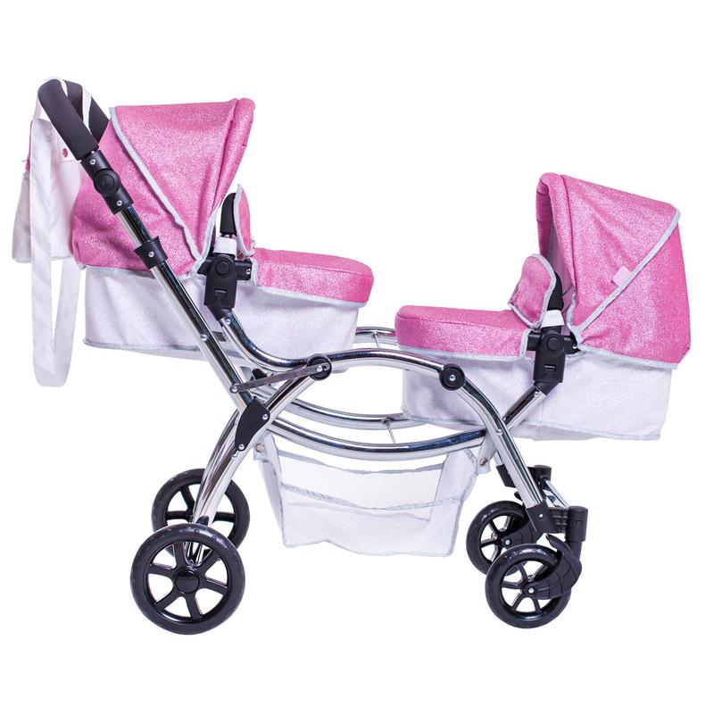 twin doll pram