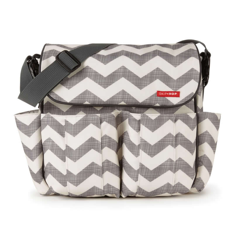 chevron changing bag