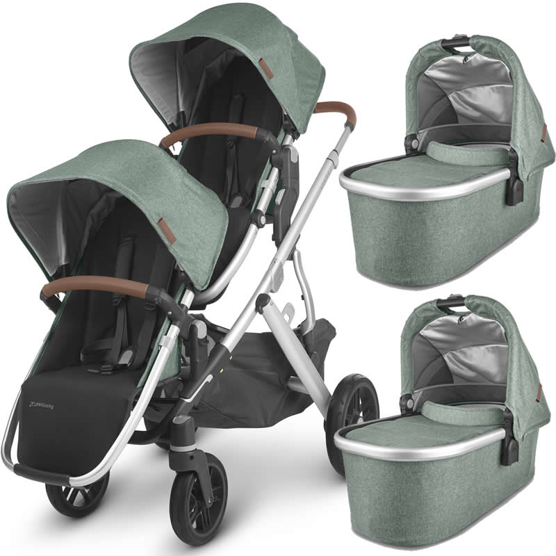 twin tandem pushchair