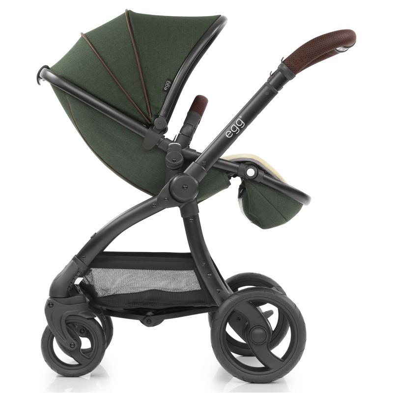 egg stroller green